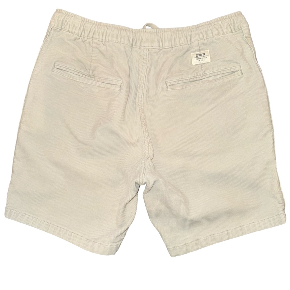 Katin Men’s Corduroy Shorts 5” Inseam Khaki Medium - Picture 2 of 3